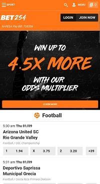 How to Login to Bet254 in Kenya .